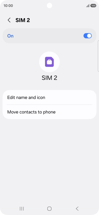 Press the indicator to turn use of the price plan on or off.