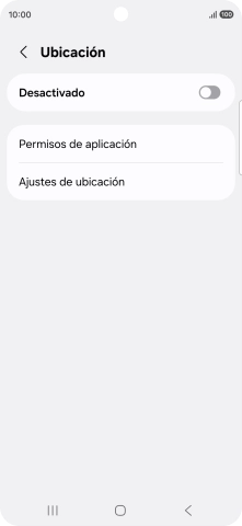 Pulsa el indicador para activar o desactivar la función.