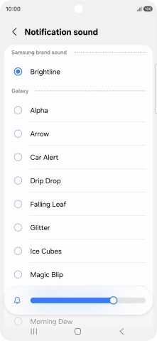 Press the required message tones to hear them.