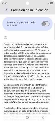 Si pulsas el indicador junto a 