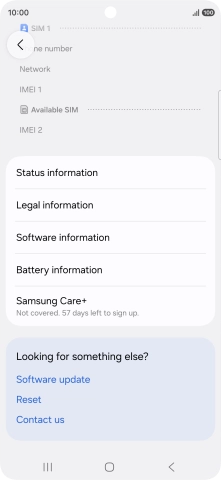 Press Software information.