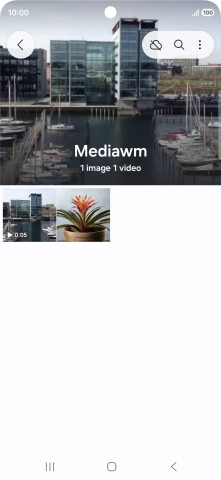 Press and hold any picture or video.