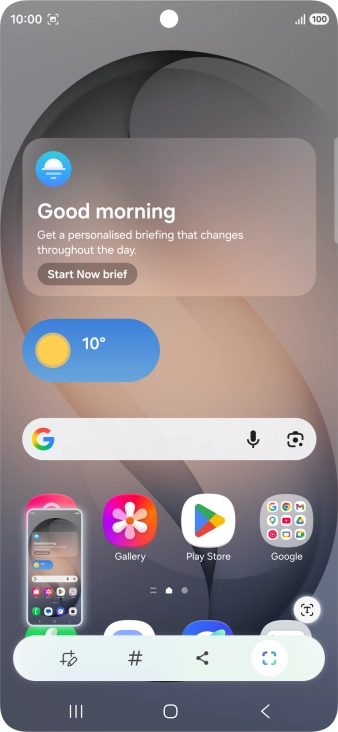 To edit your screenshot, press the screenshot and follow the instructions on the screen to make the required changes.
