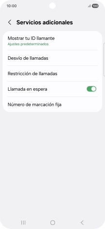 Pulsa Número de marcación fija.