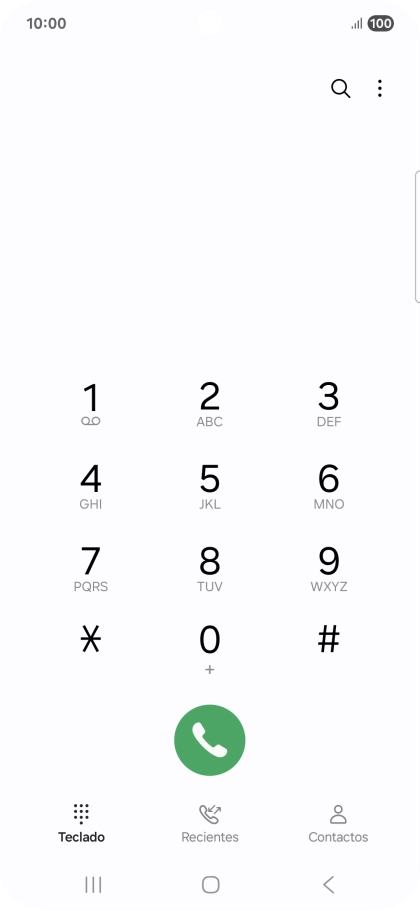 Pulsa el icono de menú.