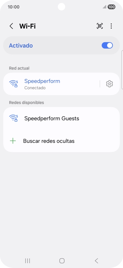 Pulsa la tecla de inicio para terminar y regresar a la pantalla de inicio.