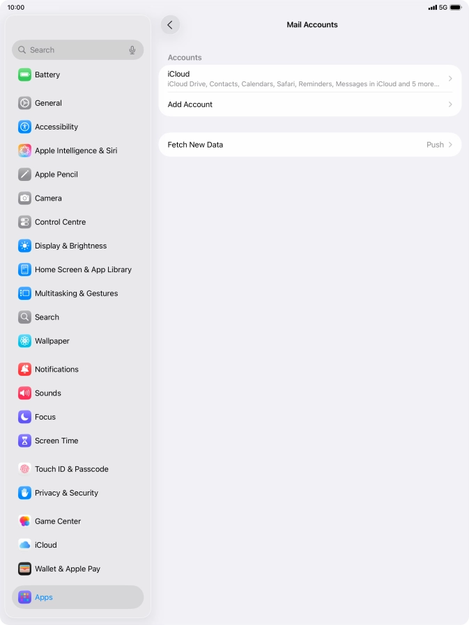 Slide your finger upwards starting from the bottom of the screen to return to the home screen.