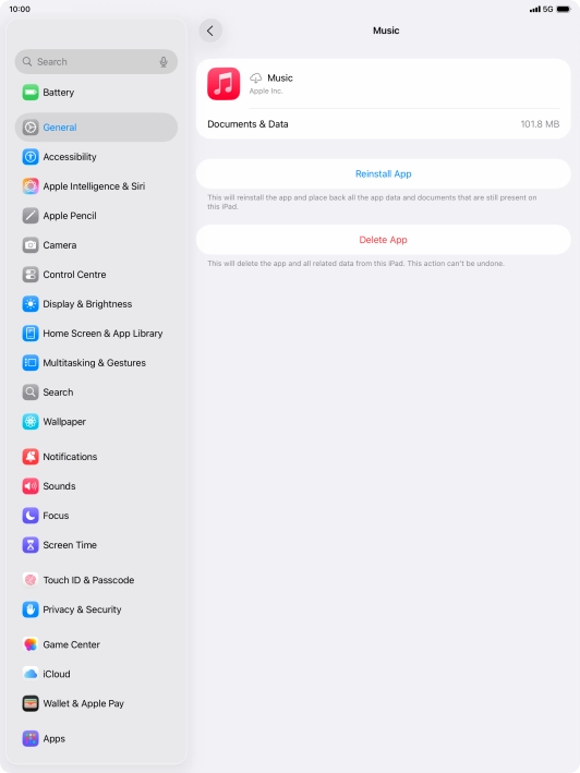 Slide your finger upwards starting from the bottom of the screen to return to the home screen.