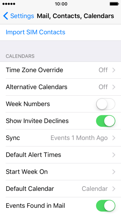Guide For The Apple Iphone 5 Import Contacts From Your Sim To Your Phone Vodafone Australia