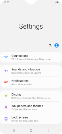 Guide for the Samsung Galaxy A20 - Turn notifications on or off
