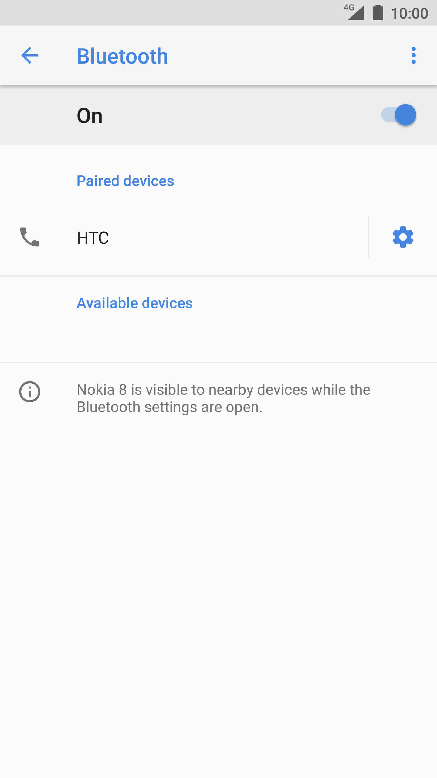 nokia 8 bluetooth