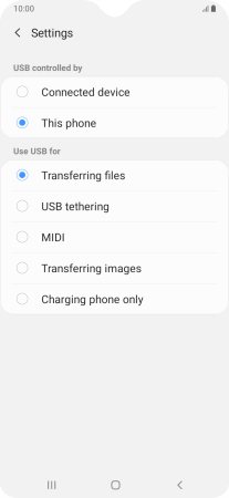 a20 samsung folder