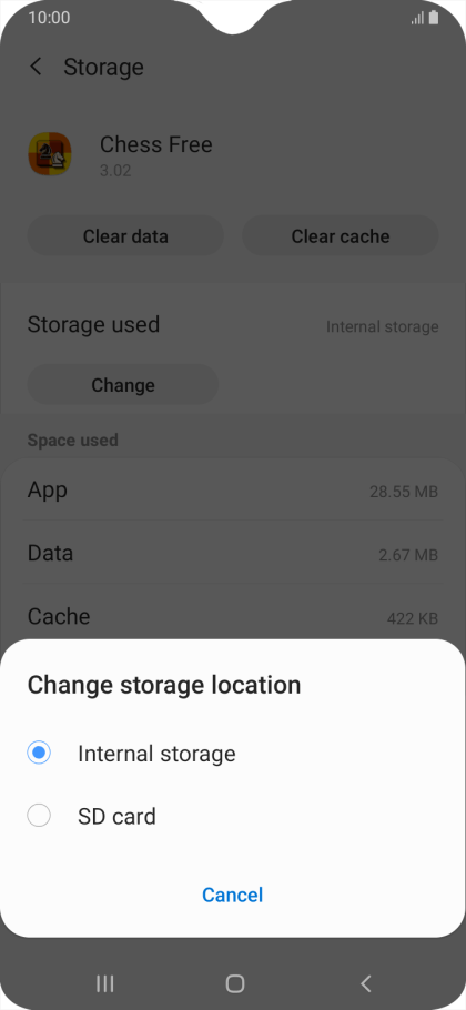 Guide for the Samsung Galaxy A20 - Move apps to memory card | Vodafone Australia