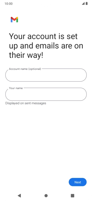Press the field below 