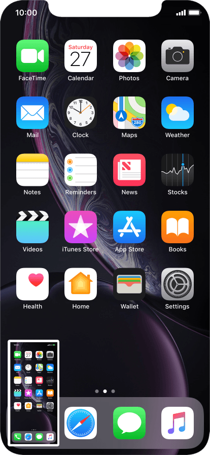 Guide For The Apple Iphone Xr Take Screenshot Vodafone Australia Guide For The Apple Iphone Xr Take Screenshot Vodafone Australia