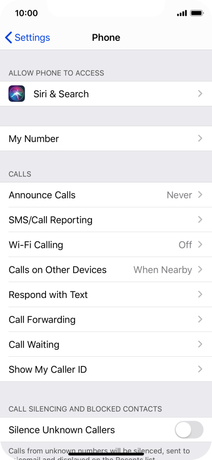 Guide for the Apple iPhone 11 Pro - Turn your own caller identification