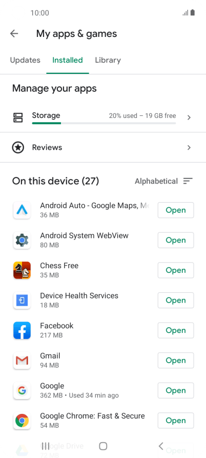 samsung a21s apps