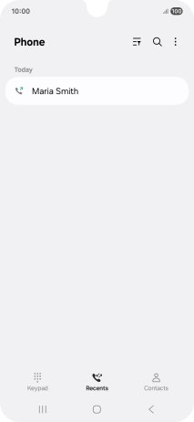 Press the required number.