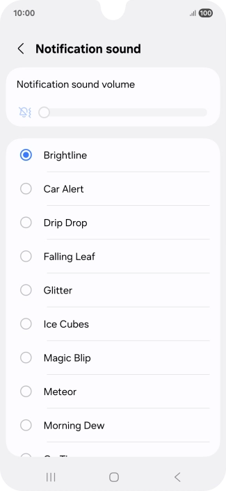 Press the required message tones to hear them.