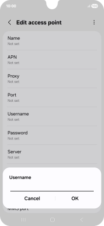Key in wap and press OK.