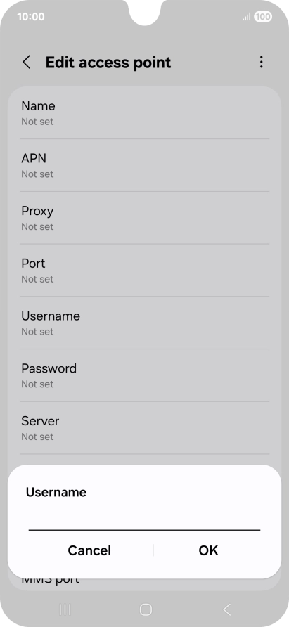 Key in wap and press OK.