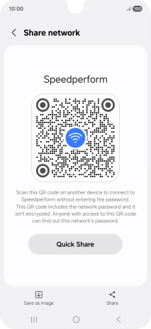 Place the QR code inside the camera frame on the other device to scan the code.