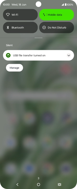 Press the drop down list.