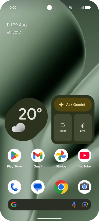 The silent mode icon shows that silent mode is turned on and all phone sounds are turned off.
