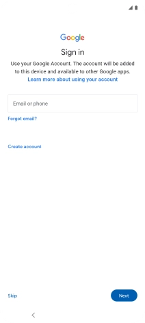 Follow the instructions on the screen to finish the activation.