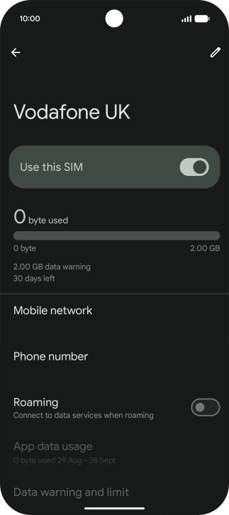 Slide your finger upwards starting from the bottom of the screen to return to the home screen.