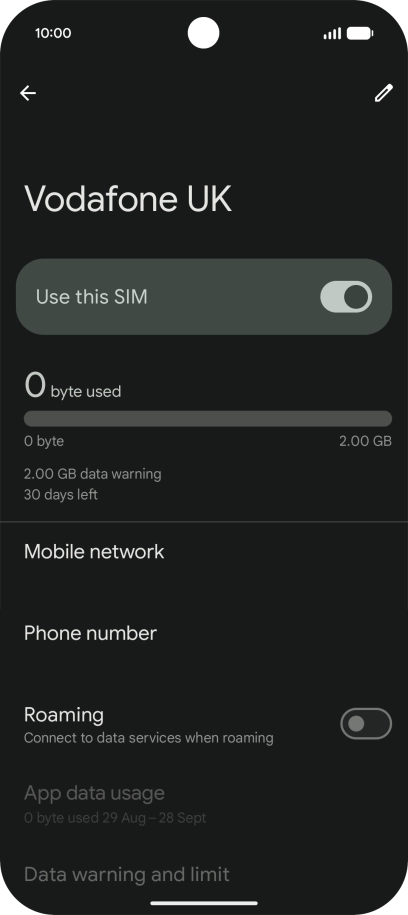 Slide your finger upwards starting from the bottom of the screen to return to the home screen.