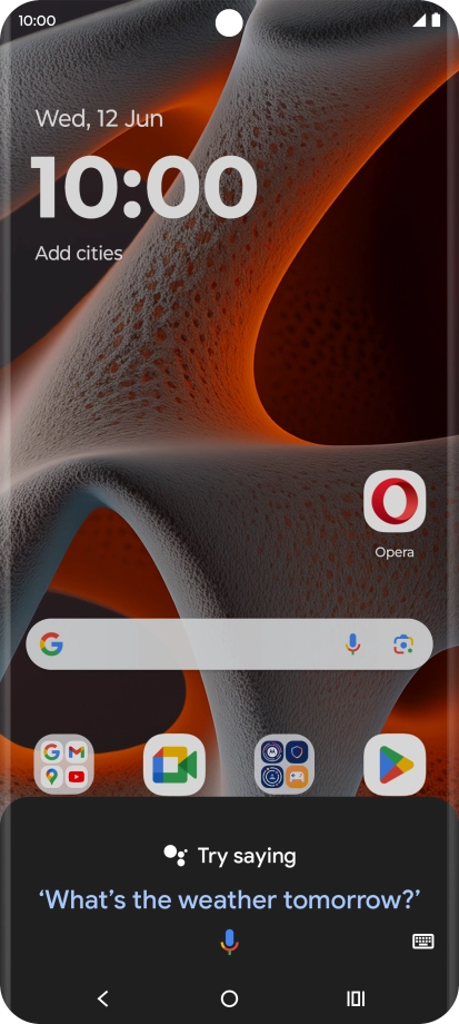 Say, in your own words, what you would like your phone to do, e.g.: OPEN [application], CALL [contact], SEARCH FOR [information]. It's not necessary to use a specific command for each function.