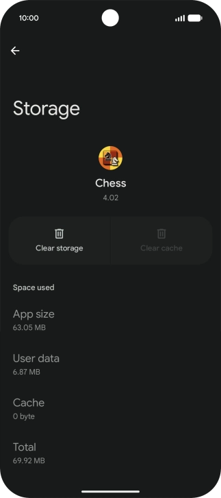 Slide your finger upwards starting from the bottom of the screen to return to the home screen.