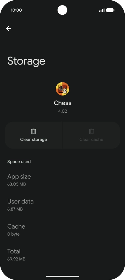 Slide your finger upwards starting from the bottom of the screen to return to the home screen.