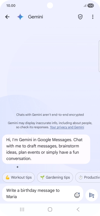 Write or say in your own words which topic you would like to use.