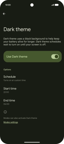 Slide your finger upwards starting from the bottom of the screen to return to the home screen.