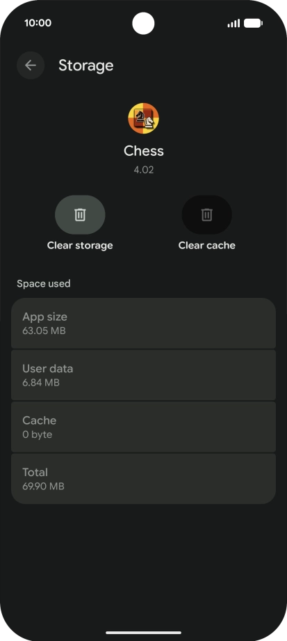 Slide your finger upwards starting from the bottom of the screen to return to the home screen.