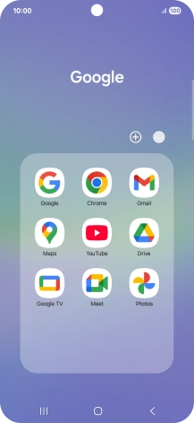 Open YouTube and go to the required video.