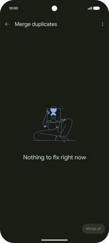 Slide your finger upwards starting from the bottom of the screen to return to the home screen.