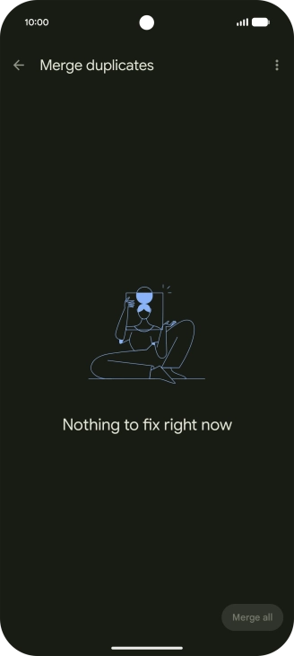 Slide your finger upwards starting from the bottom of the screen to return to the home screen.