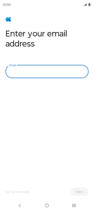 Press the field below 