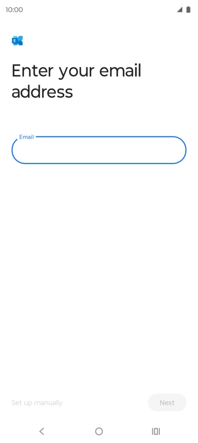 Press the field below 