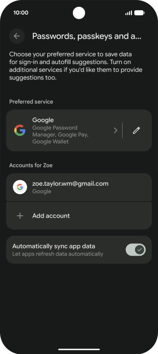 Slide your finger upwards starting from the bottom of the screen to return to the home screen.