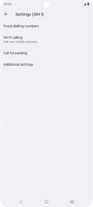 Press Fixed dialling numbers.