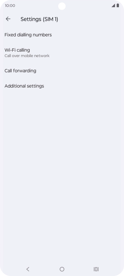 Press Fixed dialling numbers.