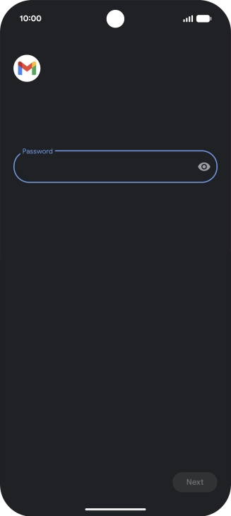 Press the field below 