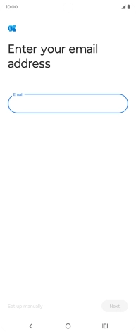 Press the field below 