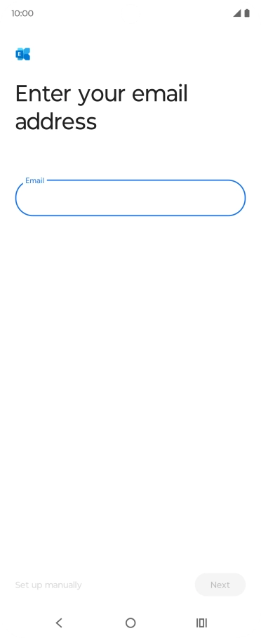 Press the field below 