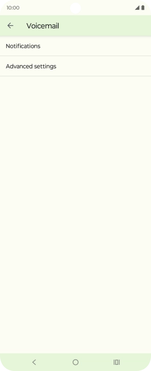 Press Advanced settings.