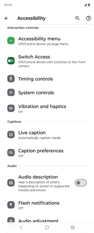 Press the required category below 
